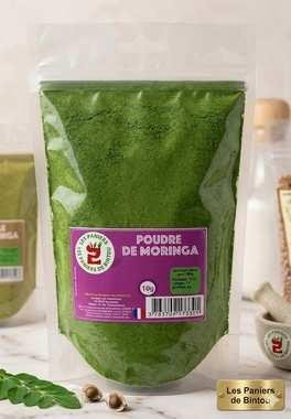 FEUILLE SÉCHÉE DE moringa