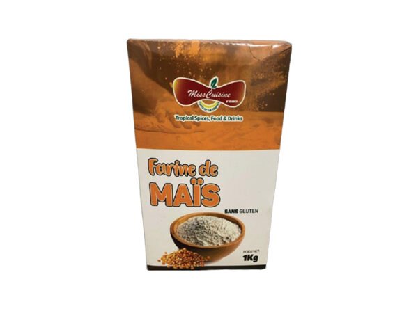 FARINE de maïs blanc 1KG