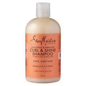 Shea Moisture Coconut & Hibiscus Curl & Shine Shampoo