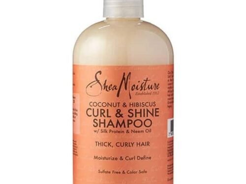 Shea Moisture Coconut & Hibiscus Curl & Shine Shampoo